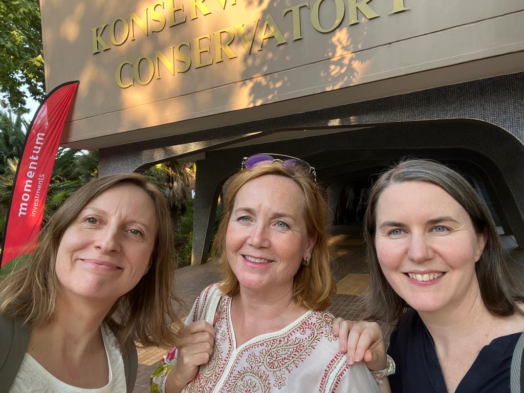 Katja Thomson, Heidi Westerlund and Danielle Treacy