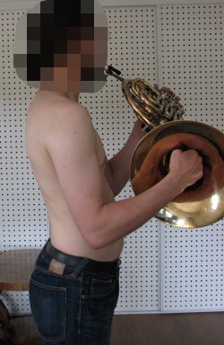 Right handed online french horn